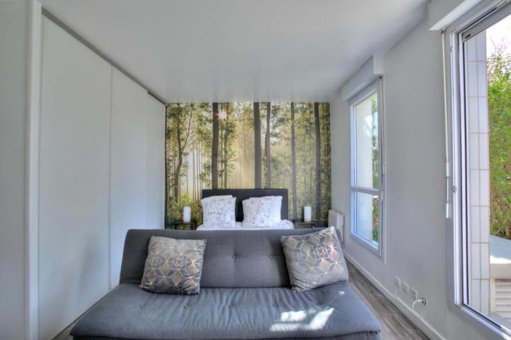 Studio Spacieux Avec Terrasse Et Parking Viry-Châtillon Exterior foto
